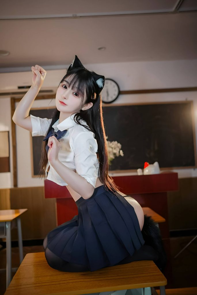 图片[19]-【桜井宁宁】  JK猫耳-星茉阁